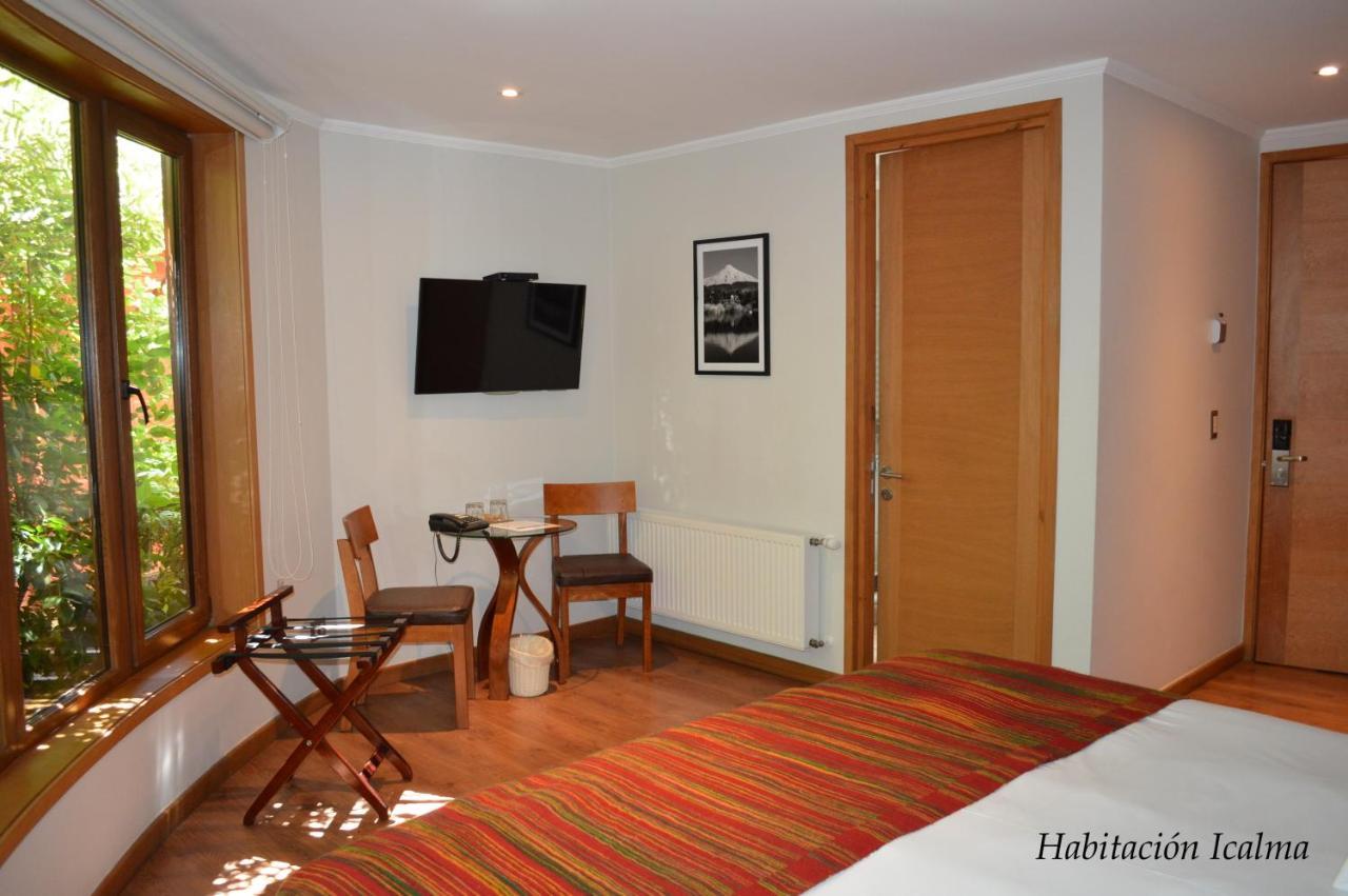 Cocurantu Hotel Boutique Pucon Bagian luar foto
